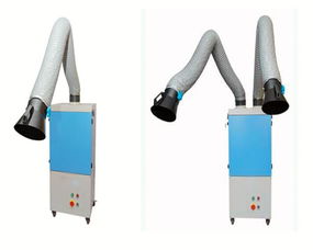 订制单双臂移动式焊烟净化器 焊烟除尘器 隧道焊烟净化设备图片 高清大图 谷瀑环保